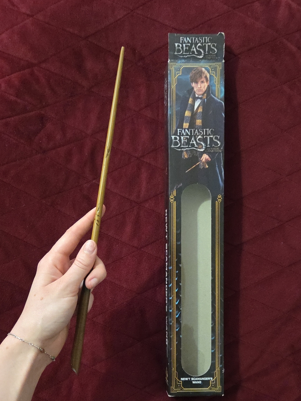 The Noble Collection Official Collector’s Wands Box - Newt Scamanders Wand